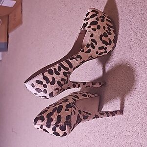 Steve Madden sky high leopard plarform